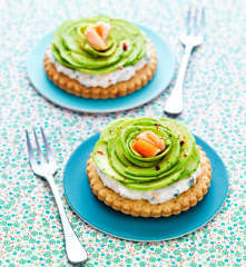 Tartelette à l'avocat