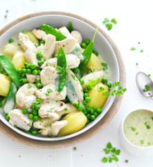 Blancs de poulet vapeur saveur citron