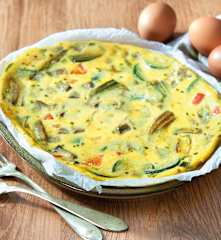 Frittata con verdure