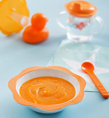 Patates, Havuç ve Sakız Kabağı Püresi