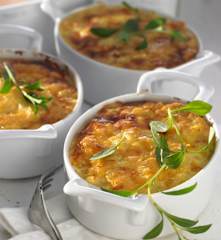 Kartoffel-Zwiebel-Gratin