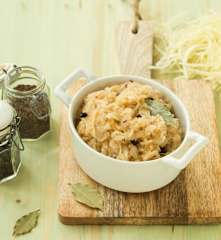 Gekochtes Sauerkraut