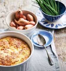 Soufflé de alho-francês