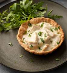 Nordic Chicken and Asparagus Tartlets