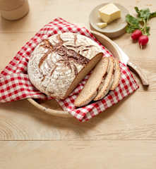 Weizenbier-Brot mit Koriander und Kümmel