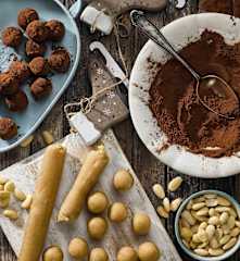 Kuličky z pravého domácího marcipánu