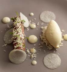 Chocolate and Sesame Ganache