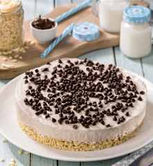 Torta fredda alla crema gianduia