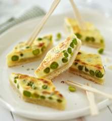 Pea Quiche