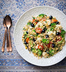 Israeli couscous salad