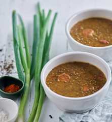 Ragoût de lentilles au chorizo