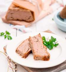 Sváteční paštika ze tří druhů mas