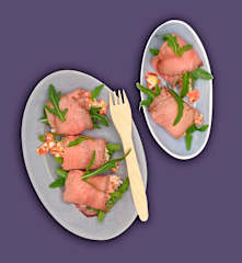 Gefüllte Roastbeef-Röllchen