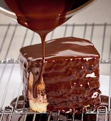 Cobertura de chocolate com azeite