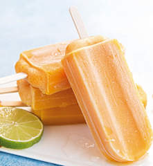 Helado de mango y yogur