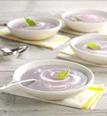 Purple Cauliflower Soup