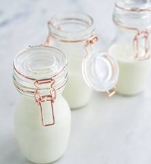 Iogurte líquido com aroma de tutti frutti