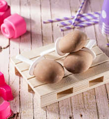 Ghiaccioli cremosi panna e cioccolato