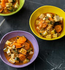 Рагу с тофу