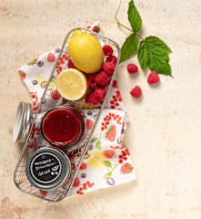 Himbeer-Zitronen-Gelee