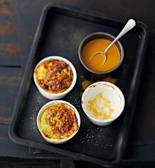 Petits flans de poisson