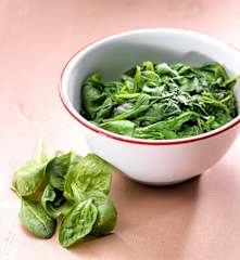 Espinacas al vapor (500 g) en Varoma