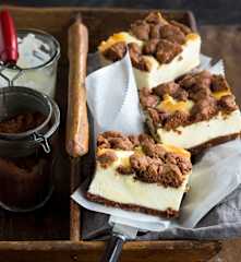 Schmandkuchen ("Falscher" Cheesecake)