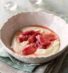 Stewed Rhubarb with Orange