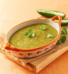 Salsa verde cocida