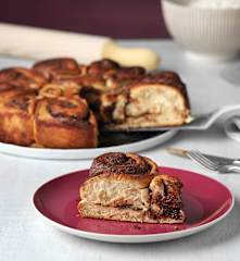 Brioche de chocolate y avellana