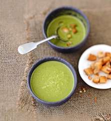 Velouté de cresson à l'ail