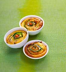 Fleurs de courgette et de carotte