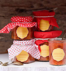 Konfitura brzoskwiniowo-żurawinowa