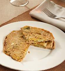 Tortilla de alcachofas