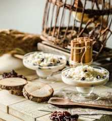 Mléčná rýže s rumem a skořicí