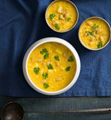 Sweetcorn and potato chowder