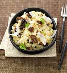 Risotto aux morilles