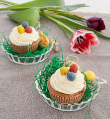 Mini Egg Cupcakes