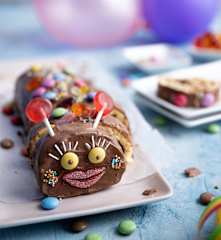 Czekoladowa gąsienica