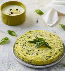 Sformato di fagiolini con salsa al pecorino (Bimby Friend)