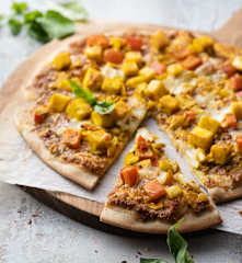 Paneer Tikka Pizza