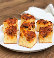 Bolo salgado sem glúten - pizza de aniversário