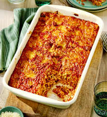 Mie-Nudel-Lasagne