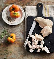 Sous-vide filets de poulet