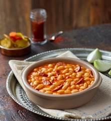 Sucuklu Kuru Fasulye