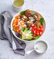 Buddha bowl aux falafels