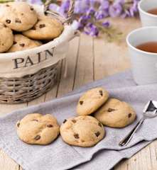 Panini al latte di riso con gocce di cioccolato