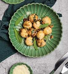 Włoskie kluski z ricotty (gnudi)