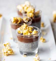 Verrine popcorn sans œufs