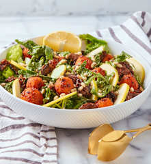 Ensalada de pesto vegano (Pelar)